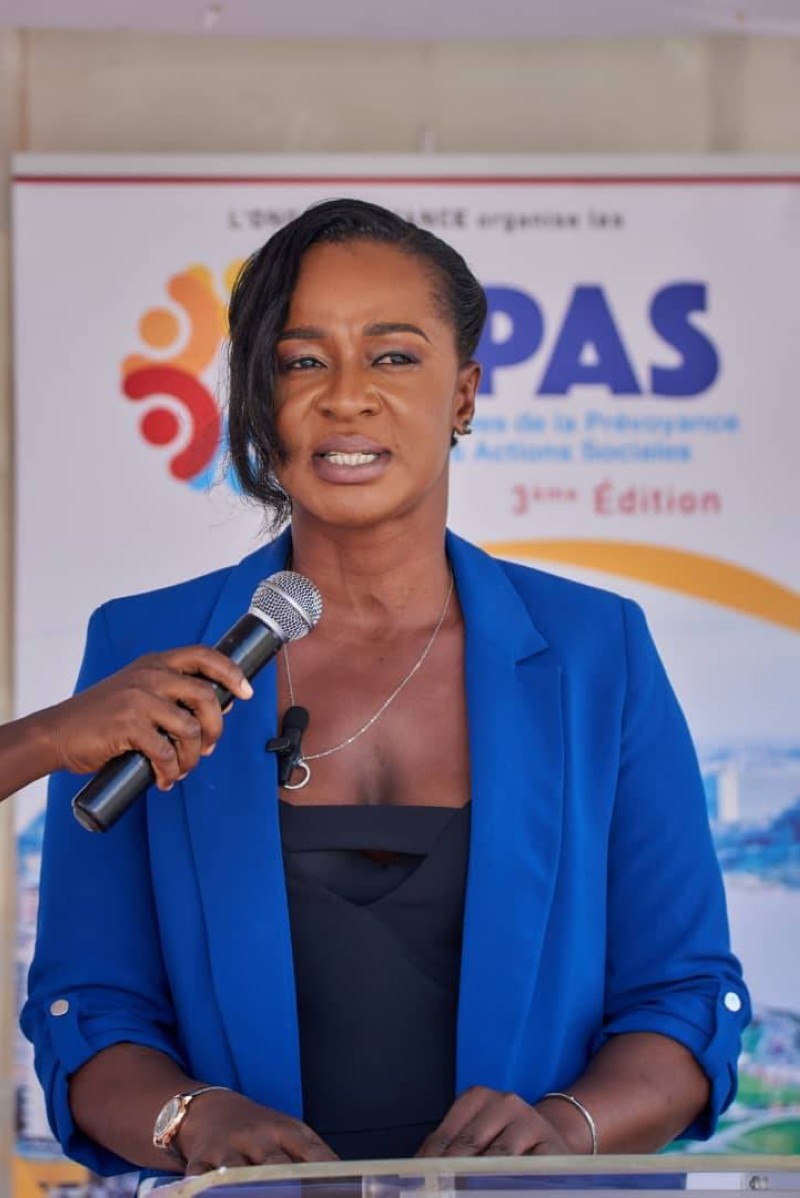 Doudou Amaria, la présidente de l’Ong Prévoyance. (Ph: Guillaume N.)