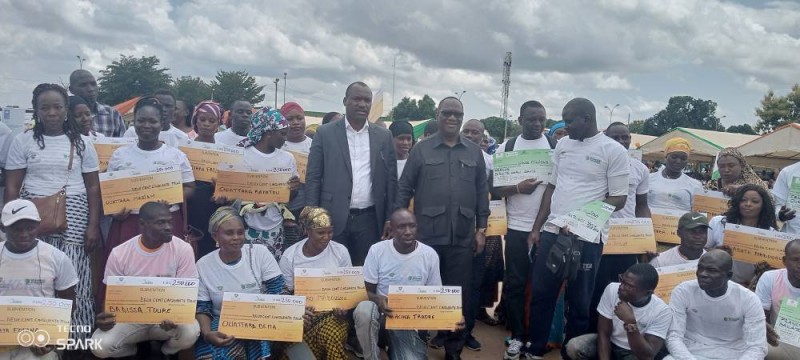 Cette phase du Programme vise entre autres, les Travaux à haute intensité de main- d’œuvre, la formation qualifiante. (Photo : Dr)