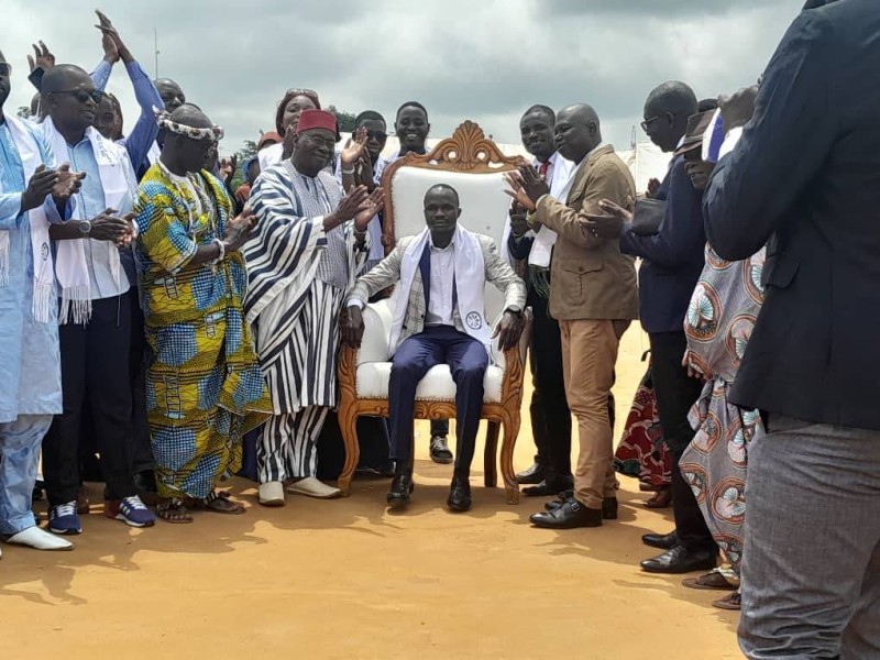Tuo Seydou, président du Caudl, prône le vivre ensemble. (Ph: Dr)