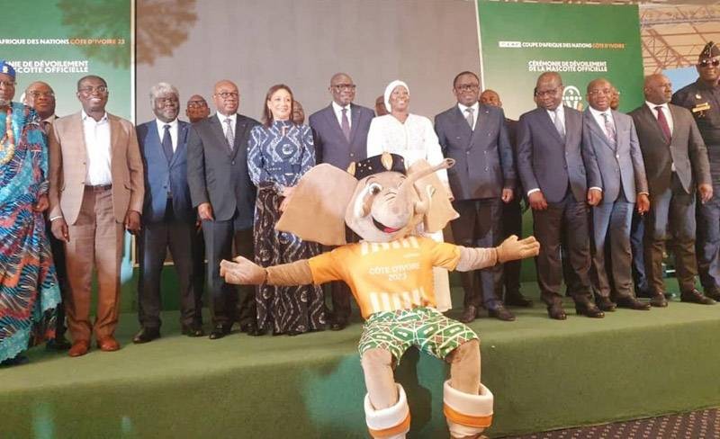 La mascotte "Akwaba" dévoilée. (Ph: Dr)