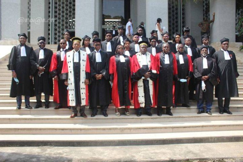 Photo d'illustration de prestation de nouveaux avocats