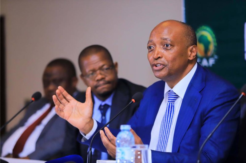 Patrice Motsepe, président de la Caf