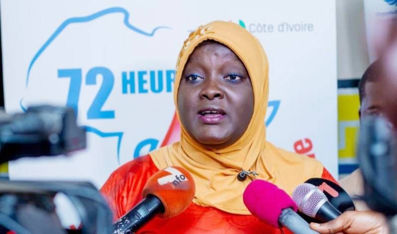 Kady Cissé, présidente de l'Organisation pour la santé de l’enfant, de la femme et de la famille. (Ph: Dr)