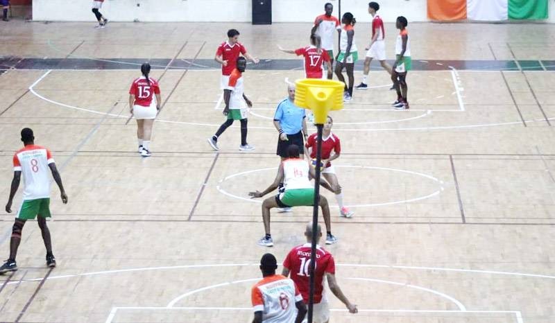 Le Korfball, un sport mixte qui attire de plus en plus les jeunes. (Ph: Dr)