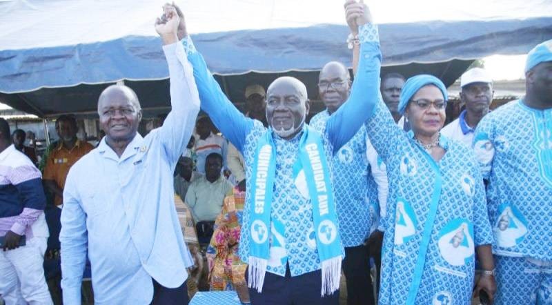 Le candidat du Parti des peuples africains-Côte d'Ivoire aux municipales 2023 à Anyama, Sauhi Alain Claude, conduira la liste Ppa-CI - Pdci-Rda. (Ph: Dr)
