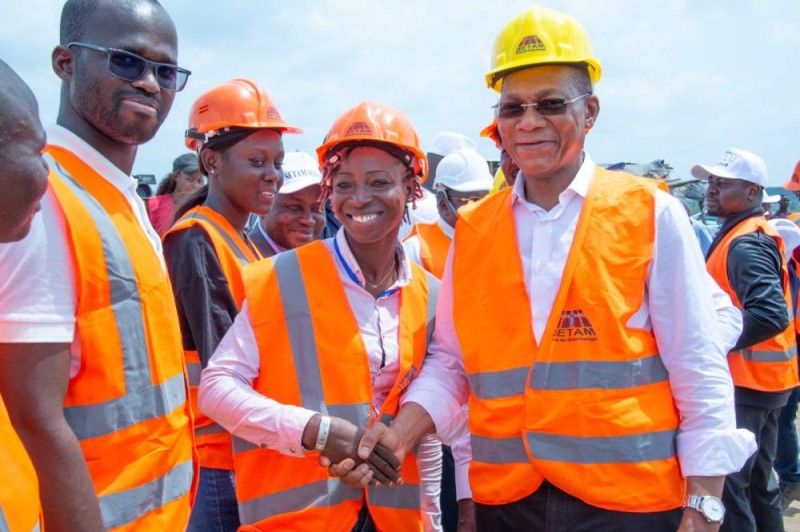 Bruno Koné au four et au moulin pour donner une nouvelle dynamque au secteur de la construction (DR)