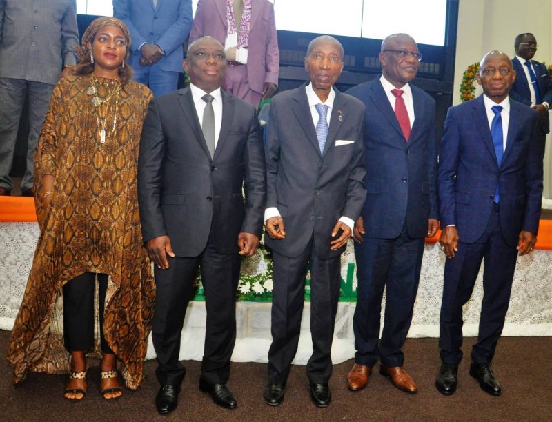 Les invités du Cnds ont salué l'engagement de l'institution pour la paix sociale en Côte d'Ivoire PHOTO STEPHANE ZUNON (stagiaire)