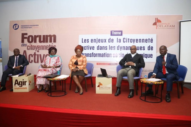Plusieurs panels dont celui animé par des experts tel que Marie-Irène Richmond, ont meublé le premier forum de la citoyenneté.