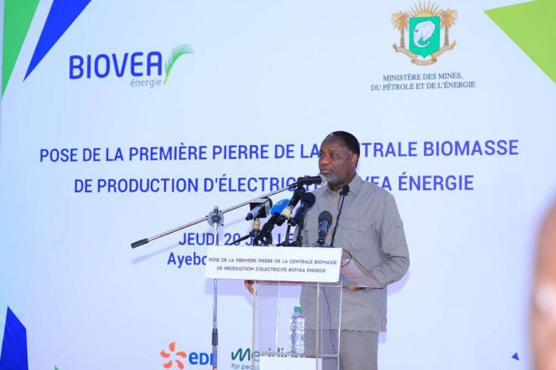 Le ministre des Mines, du Pétrole et de l'Énergie, Mamadou Sangafowa Coulibaly