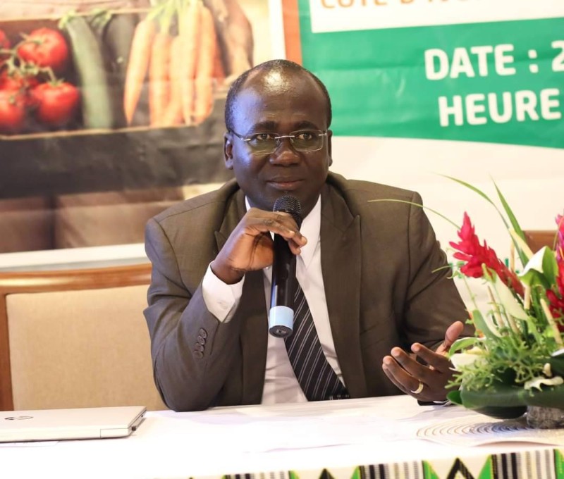Assandé Koffio Paul, Directeur général de l’OIPI a encouragé les PME à la protection de leurs créations (DR)