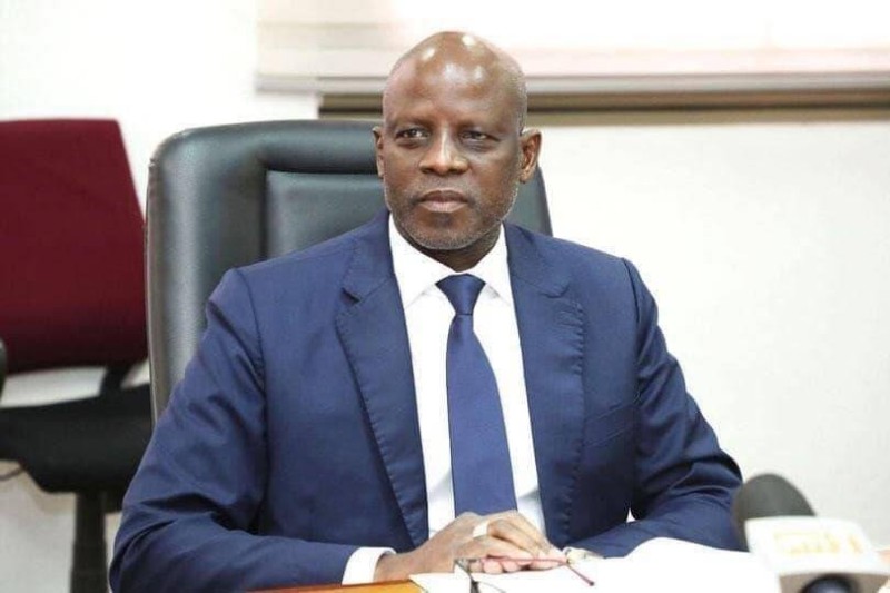 Le ministre Adama Diawara, ministre de l'Enseignement supérieur et de la Recherche scientifique.