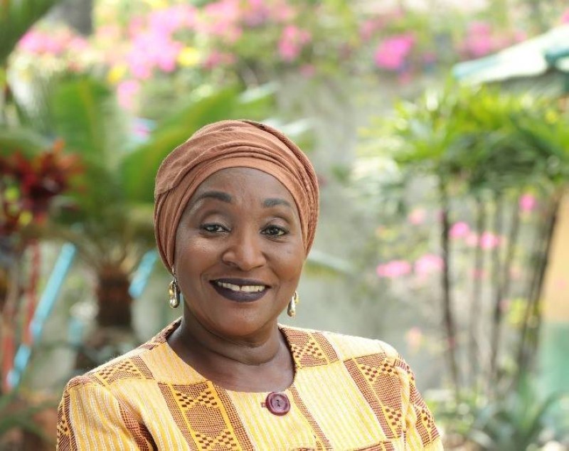 La ministre-gouverneure du District autonome des Lacs, Dr Raymonde Goudou-Coffie