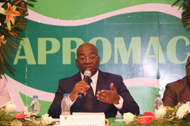 Charles-Emmanuel Yacé, président du Conseil d'administration de l'Apromac