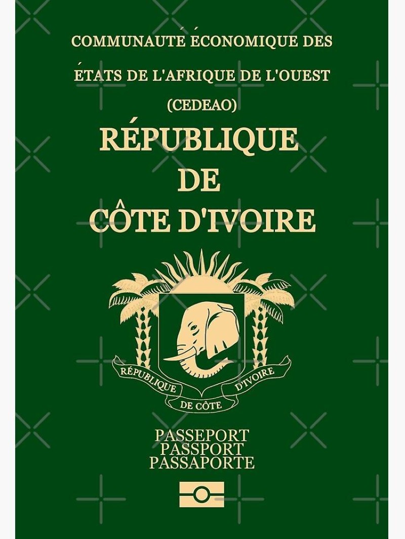 Le passport ivoirien (DR)