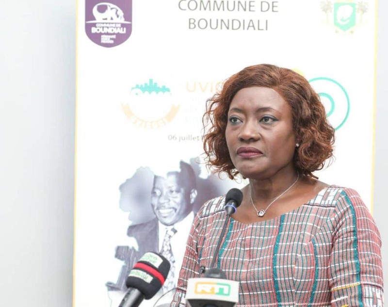 La deputée-maire, Pr Mariatou Koné