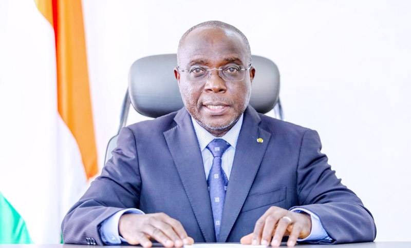 Bouaké Fofana, ministre de l'Hydraulique, de l'Assainissement et de la Salubrité. (Ph: Dr)