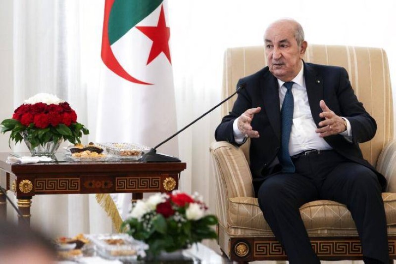 Le Président algérien, Abdelmadjid Tebboune