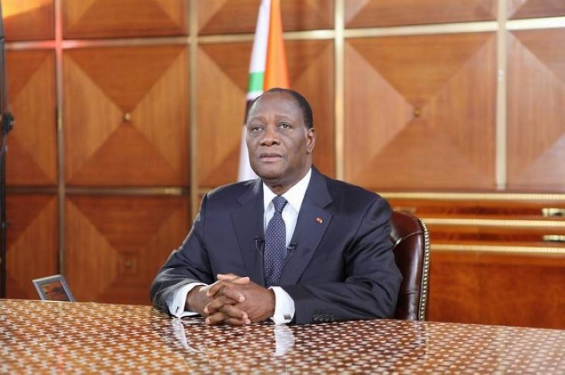Le Président Alassane Ouattara