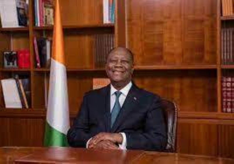 Alassane Ouattara s'est adressé à la nation le dimanche 6 août 2023. (DR)