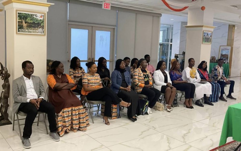 Les Yali reçus par le Chef dela mission diplomatique de Côte d'Ivoire aux Etats Unis