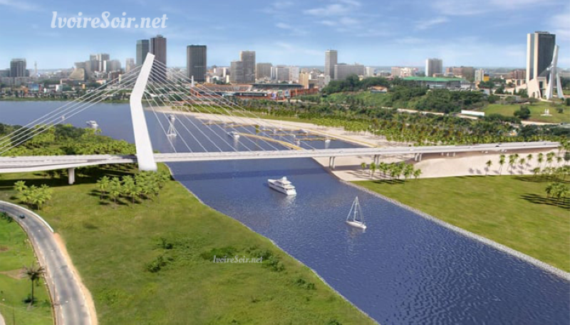 





L’ouverture du 5e pont va sûrement contribuer à réduire les bouchons sur certaines artères de la capitale économique. (photos : dr) 