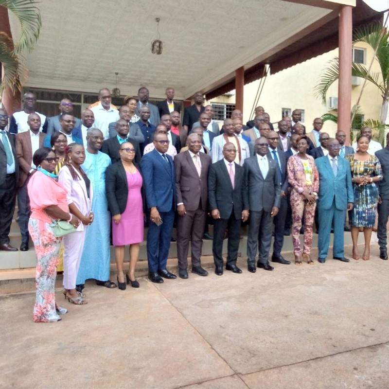 Les participants, venus des universités centres et instituts de formation ont bénéficié de l'expertise de leurs homologues du Sénégal. (DR)