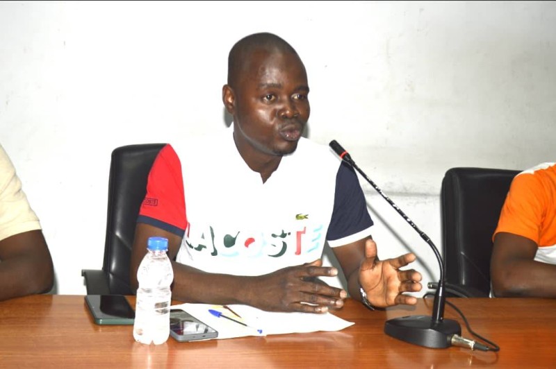 Ange Kouassi Kevin, commissaire général du Festival Gesco ma Cité. (Ph: Dr)