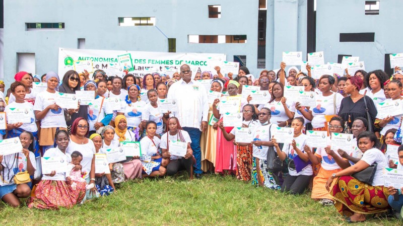 600 femmes de Marcory formés dans le cadre de leur autonomisation
