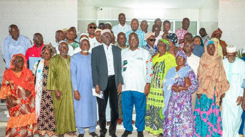 Le candidat Laurent Tchagba et les pionniers de l'ex-RDR