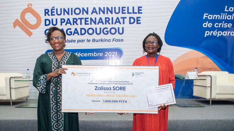 Un concours annuel destiné aux journalistes provenant des neuf pays du Partenariat
