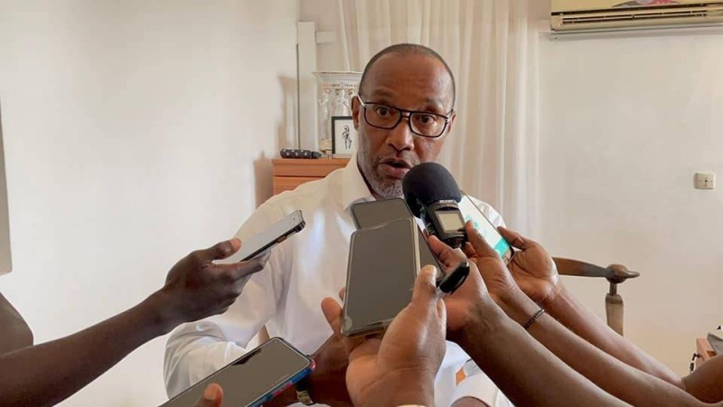 Stéphane Ouégnin, président de la Fédération ivoirienne d'équitation. (Ph: Dr)