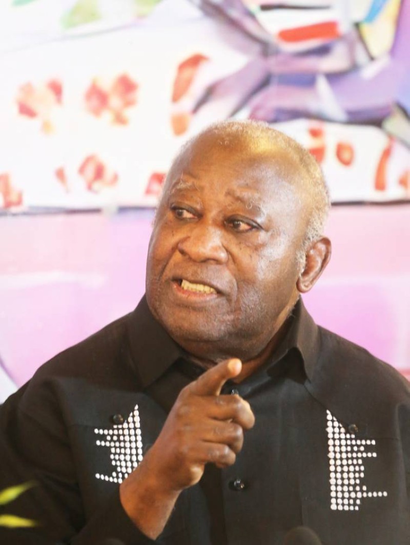 L'ex-Président Laurent Gbagbo. (Ph: Poro Dagnogo)