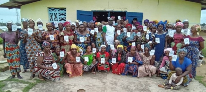 L'Ong Sev était a Blidouba-village pour inculquer à des veuves, les rudiments de leur autonomisation.