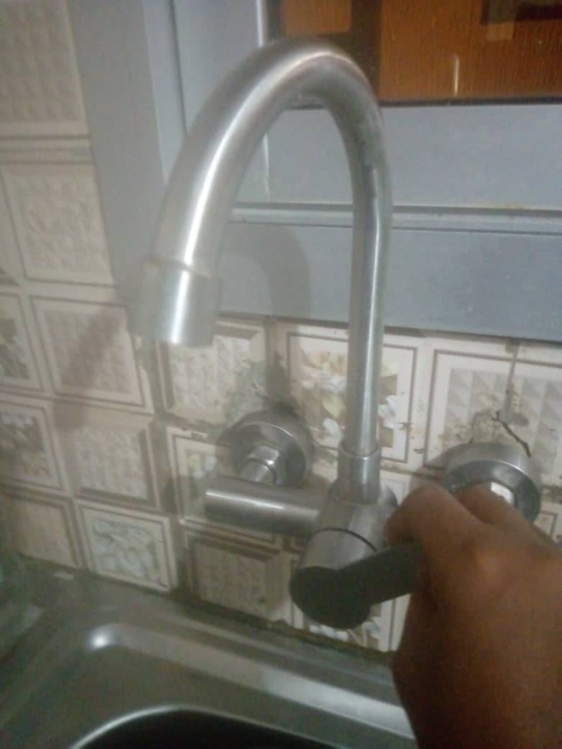 Les robinets sont régulièrement à sec à Abatta. (Ph: Dr)