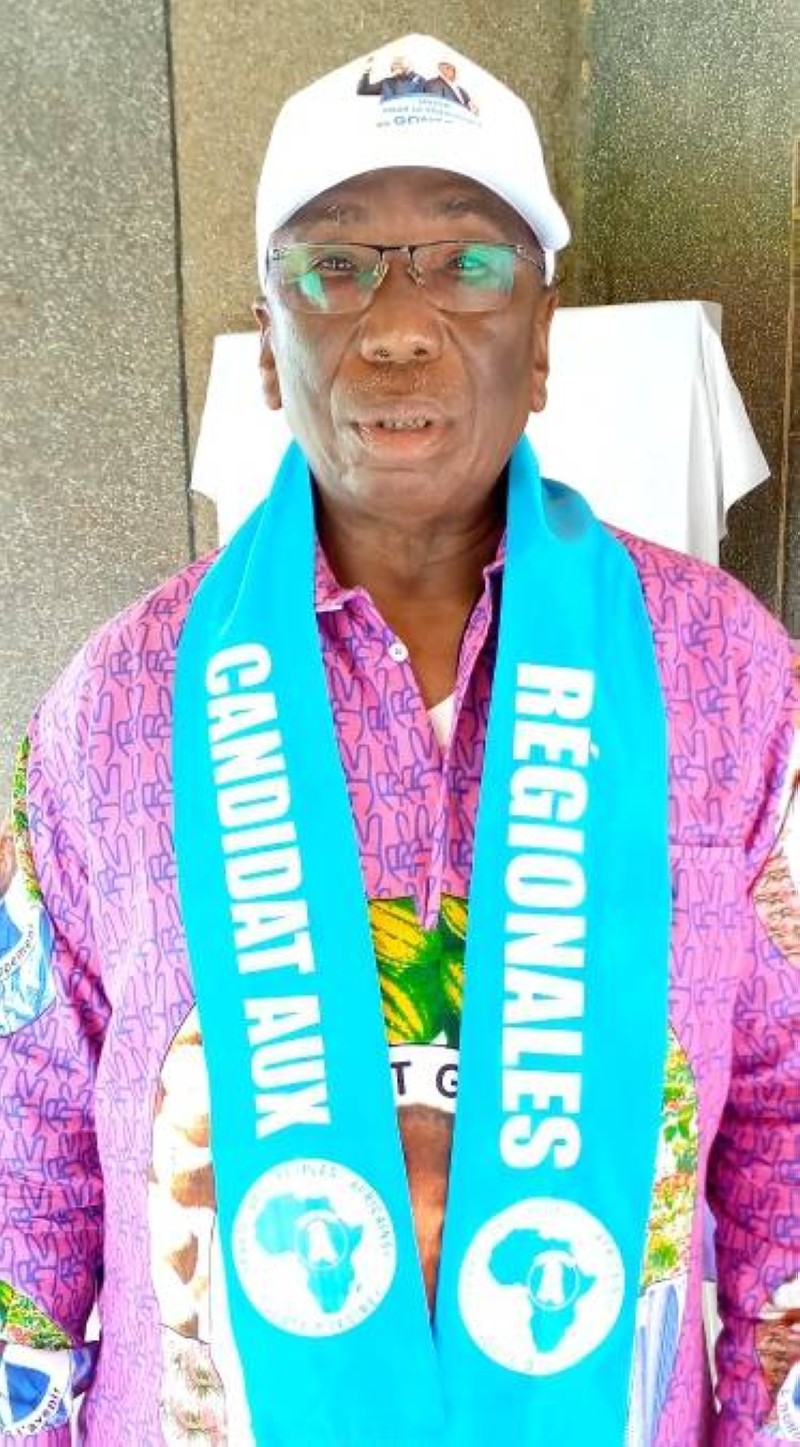 





Kouamé Yeboua, candidat du Ppa-Ci aux régionales dans le Gontougo. (Photo : Marcel BÉNIE) 