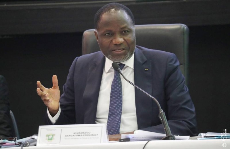 Mamadou Sangafowa-Coulibaly, ministre des Mines, du Pétrole et de l’Energie. (Photo DR)
                                                                                       
