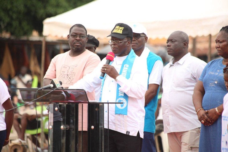 Soro Seydou du Ppa-Ci a décliné ses projets. (Ph: Dr)