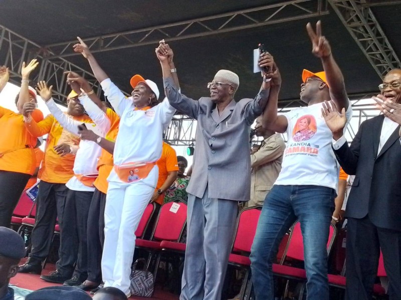 Candidate à sa propre succession, Kandia Camara dresse un bilan qui plaide en faveur de son équipe municipale (Ph : DR).