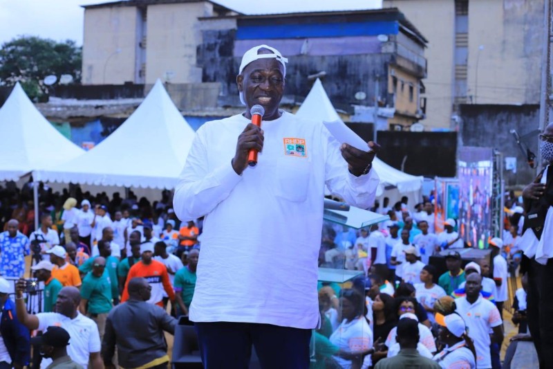 Farikou Soumahoro, candidat du Rhdp aux municipales à Adjamé. (Ph: Dr)