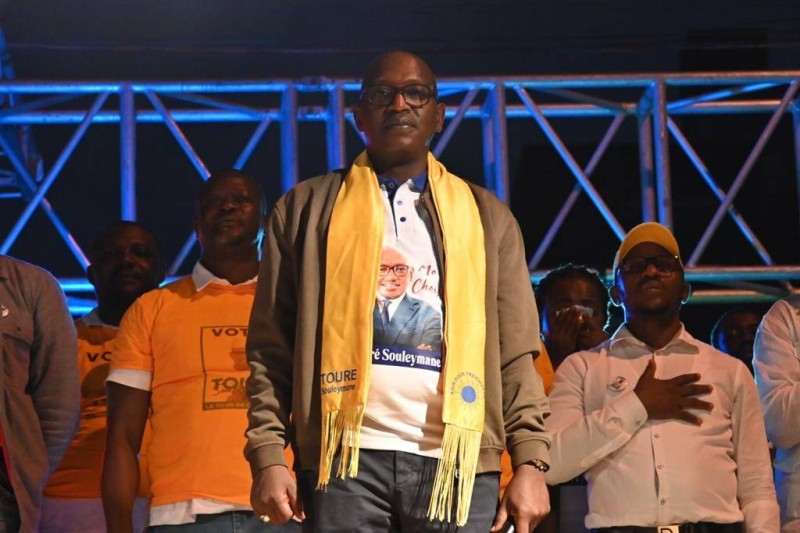 Le candidat indépendant aux municipales à Treichville, Touré Souleymane. (Ph: Dr)