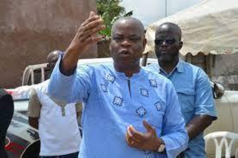 Le candidat du Ppa-CI, Koné Katinan, aux municipales du 02 septembre 2023. (Ph:Dr)