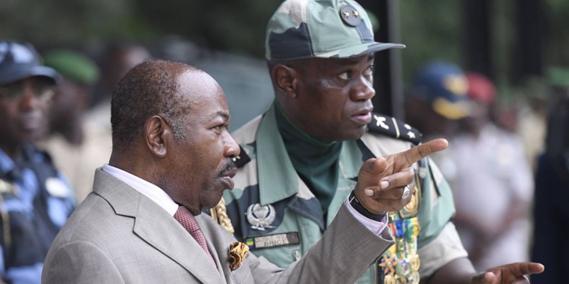 Ali Bongo et son tombeur, Brice Clotaire Oligui Nguema