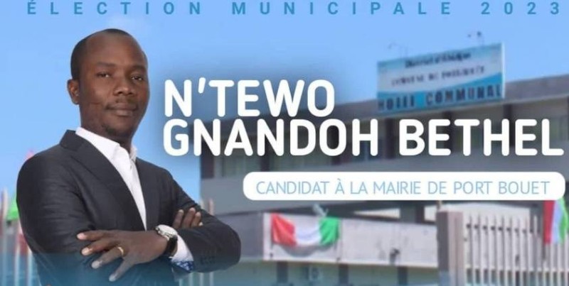 N’Tewo Gnandoh Bathel veut être un maire au service de la communauté. (Ph: Dr)