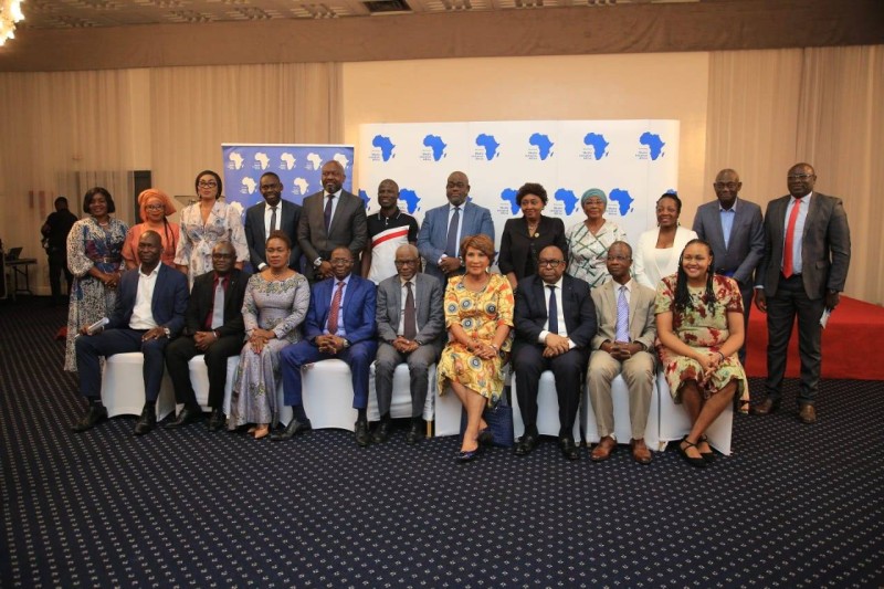 Plusieurs personnalités du monde des médias ont pris part à la cérémonie de lancement du programme. (Photo : Dr)