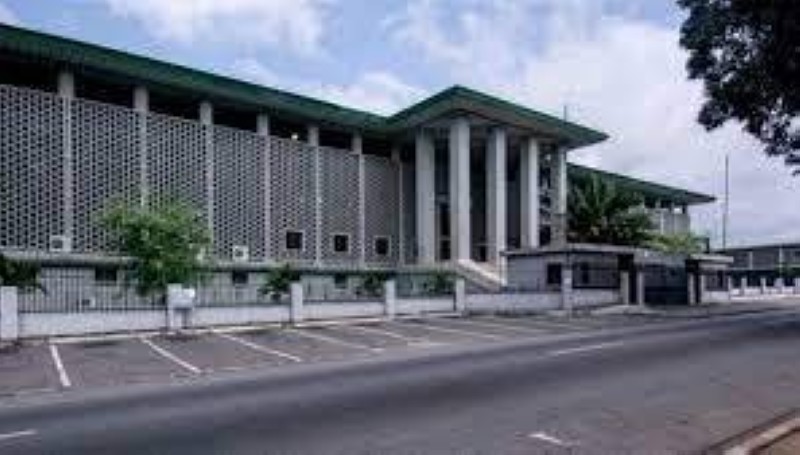Une vue du Palais de justice au Plateau. (Dr)