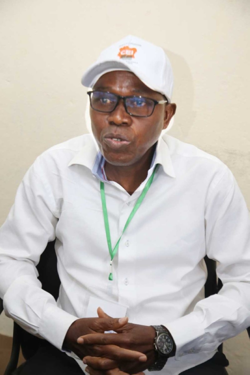 Dosso Siaka, président de la Cei régionale. (Ph: Poro Dagnogo)