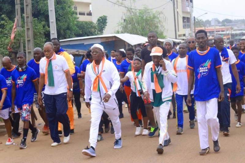 La marche pacifique du Guemon. (Ph: Dr)
