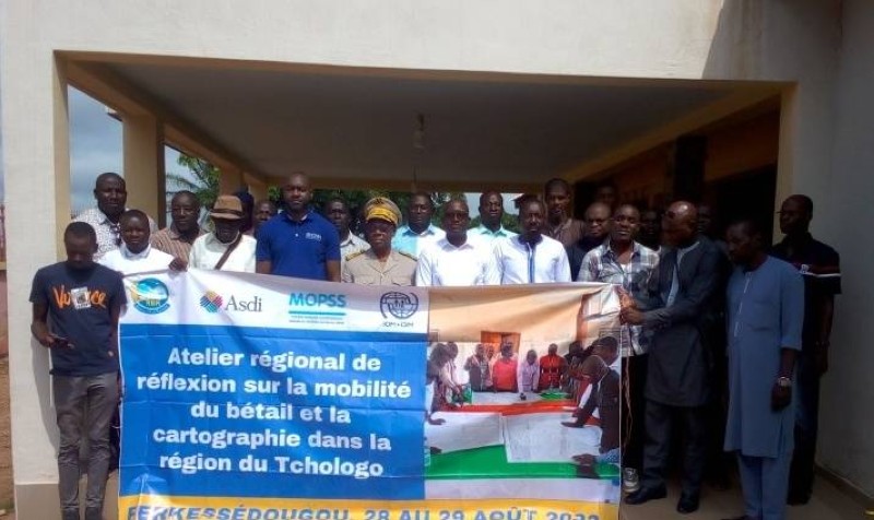 Les participants à l'atelier de concertation sur la mobilité pastorale à Ferkessédougou. (DR)