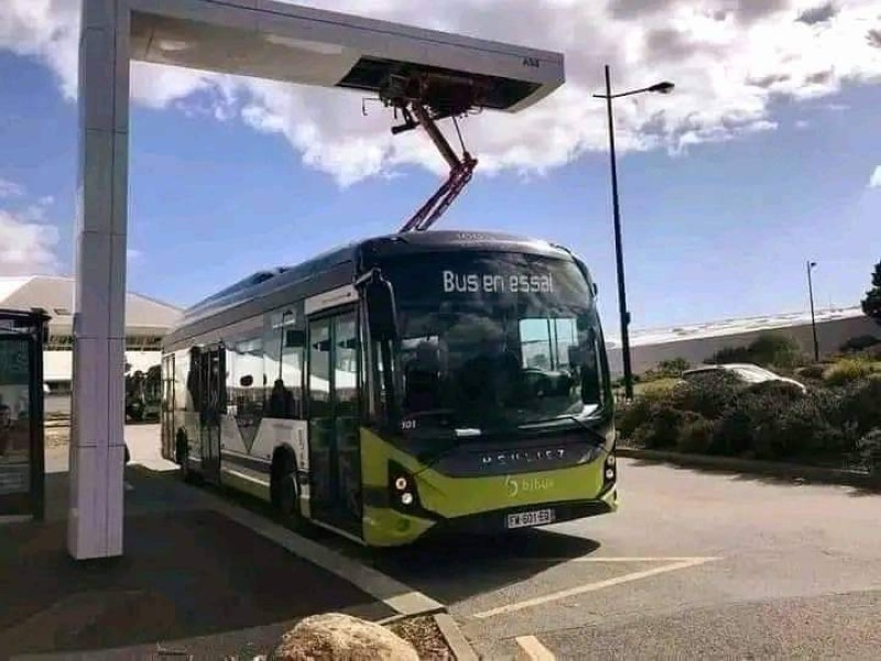 Une vue d'un bus électrique. (PH:DR)
