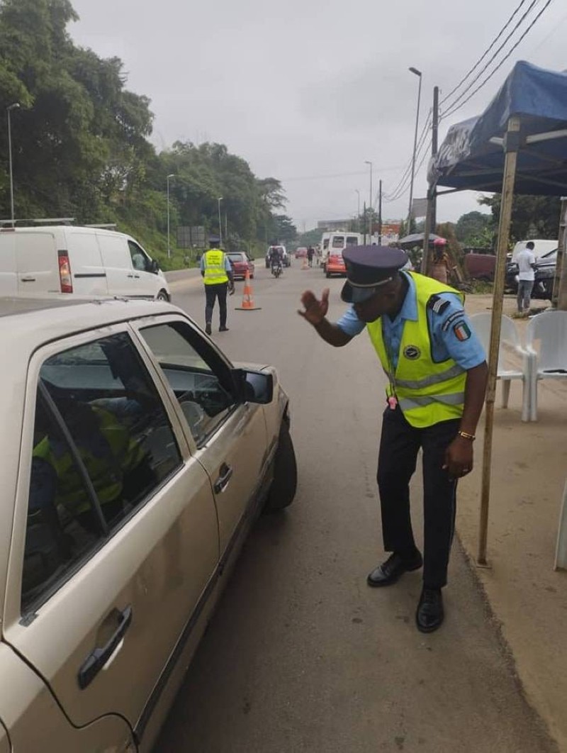 Des controles de plus accrues à Abidjan (DR)